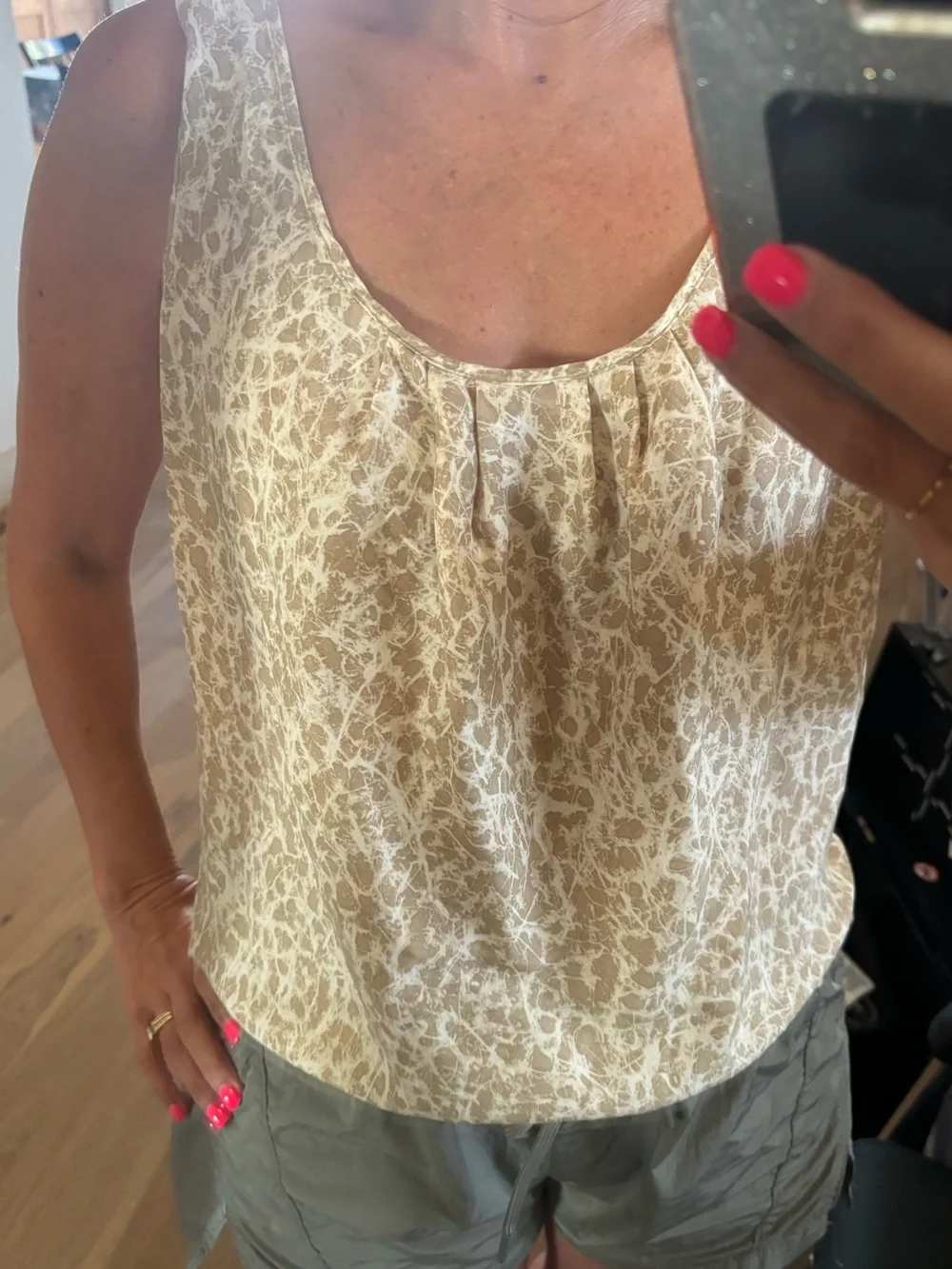 Michael Kors lightweight sleeveless top